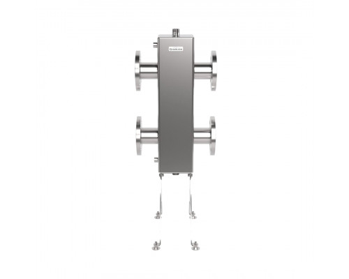 GRSS-400-65 (нерж., до 400 кВт, фланец 1-65-10 ГОСТ 12820-81, сечение корпуса 150х150 мм, 4 доп. подключения Rp ½″)